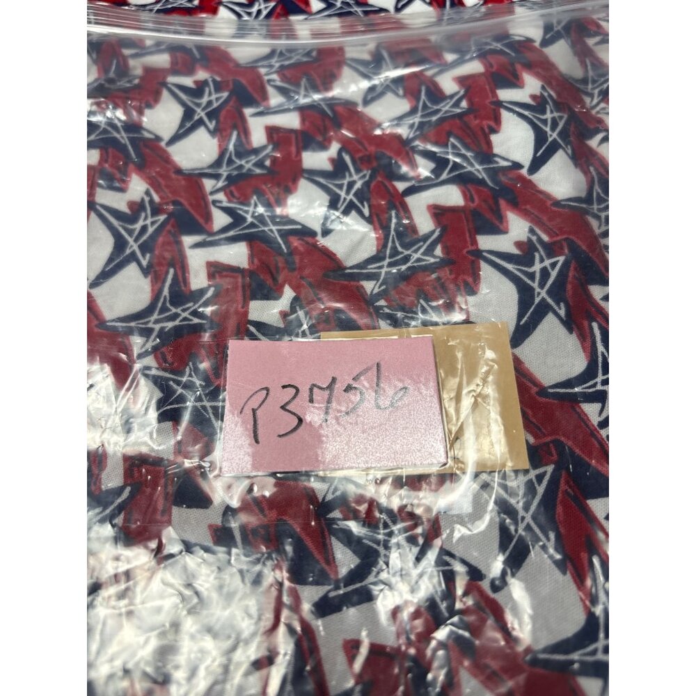 Patriotic Star Print Fabric 1/2 yard x 42" By Michal Sparks - Picture 4 of 4